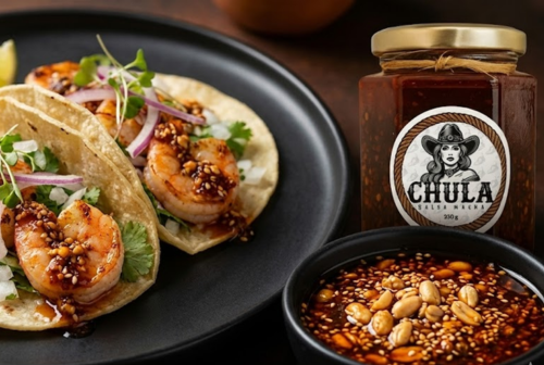 Inicio salsa chula cacahuates